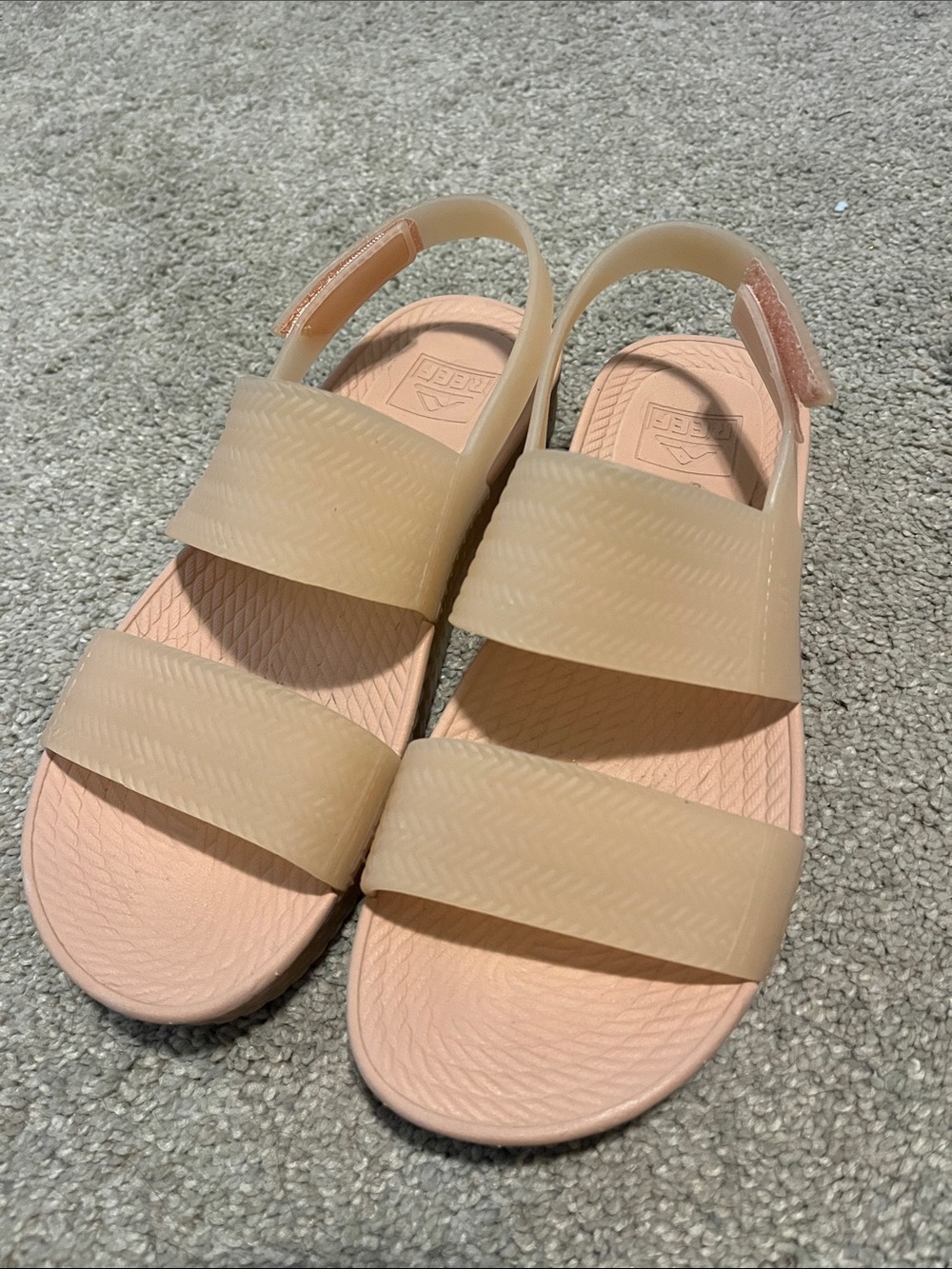 Reef Women's Nude Jelly Strap Sandals